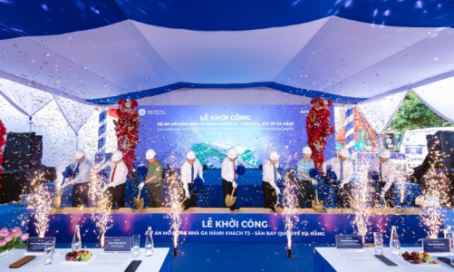 Khởi công Dự án mở rộng Nhà ga T2 Sân bay quốc tế Đà Nẵng, tổng vốn đầu tư gần 1.500 tỷ 