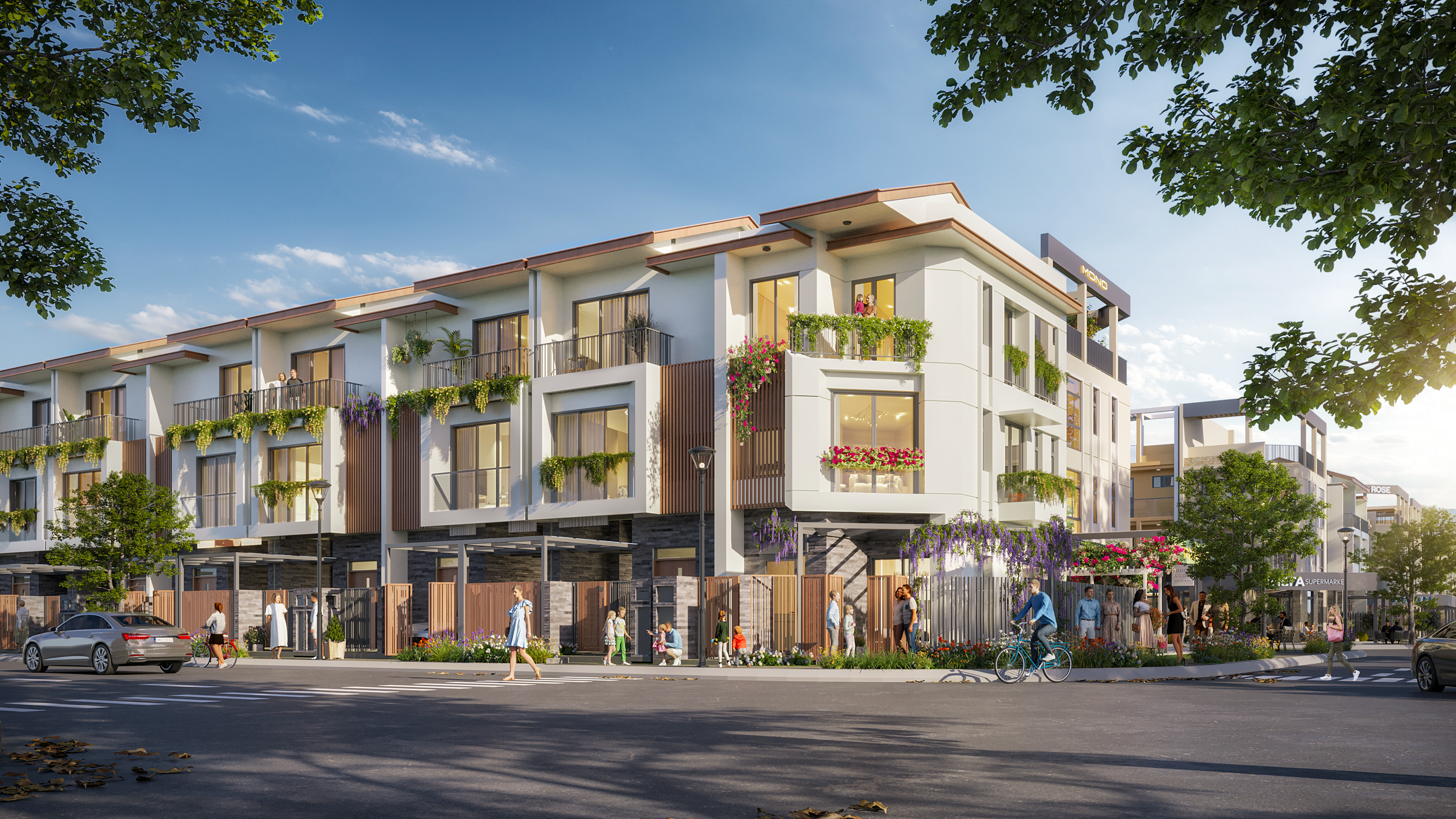 LA Home phù hợp với tiêu chí lựa chọn tài sản của nhà đầu tư miền Bắc. Ảnh phối cảnh dự án.