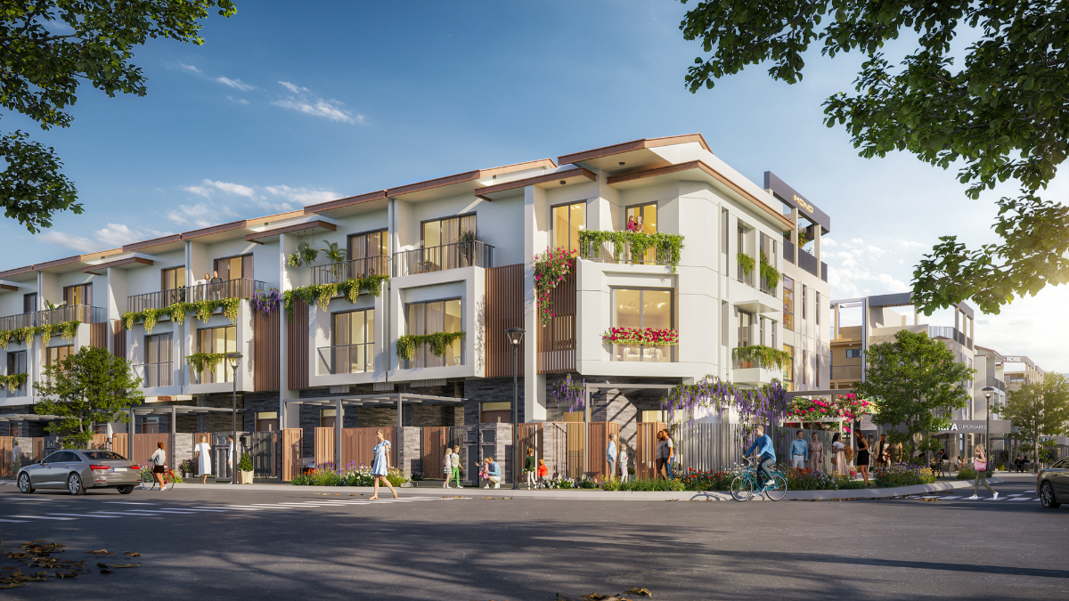 LA Home phù hợp với tiêu chí lựa chọn tài sản của nhà đầu tư miền Bắc. Ảnh phối cảnh dự án.