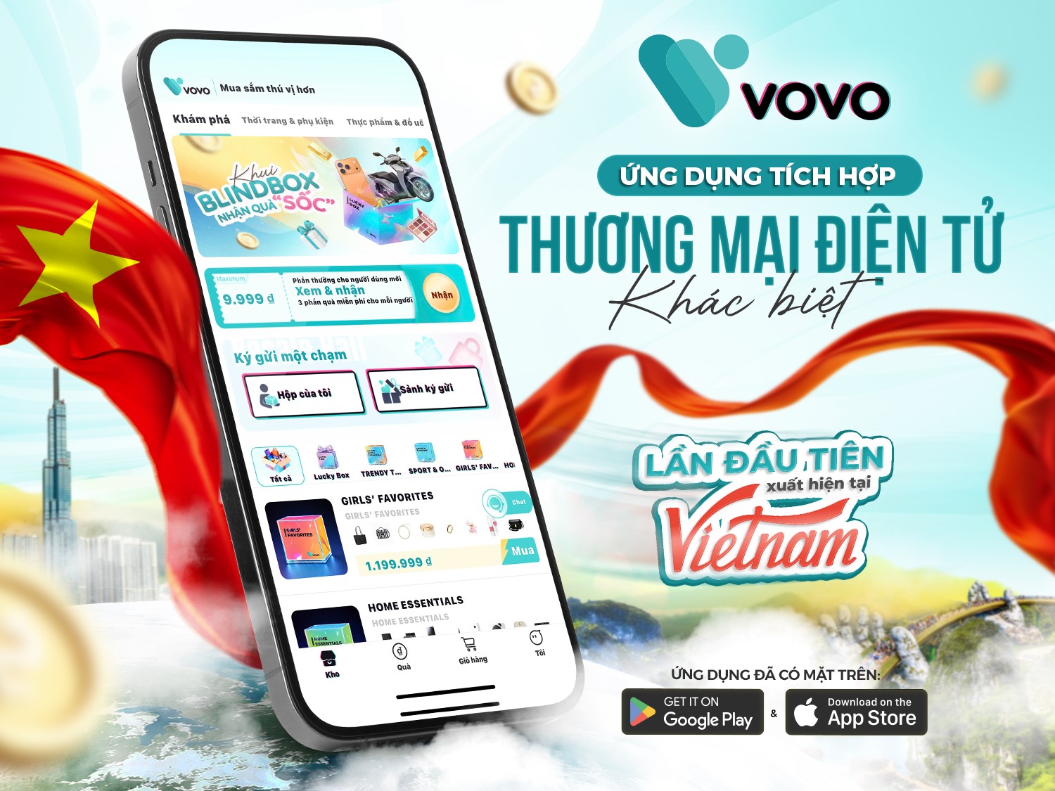 VOVO phát triển mô hình thương mại điện tử theo sở thích, trải nghiệm tiêu dùng có tính tham gia 2 VOVO - Ứng dụng tích hợp thương mại điện tử khác biệt.