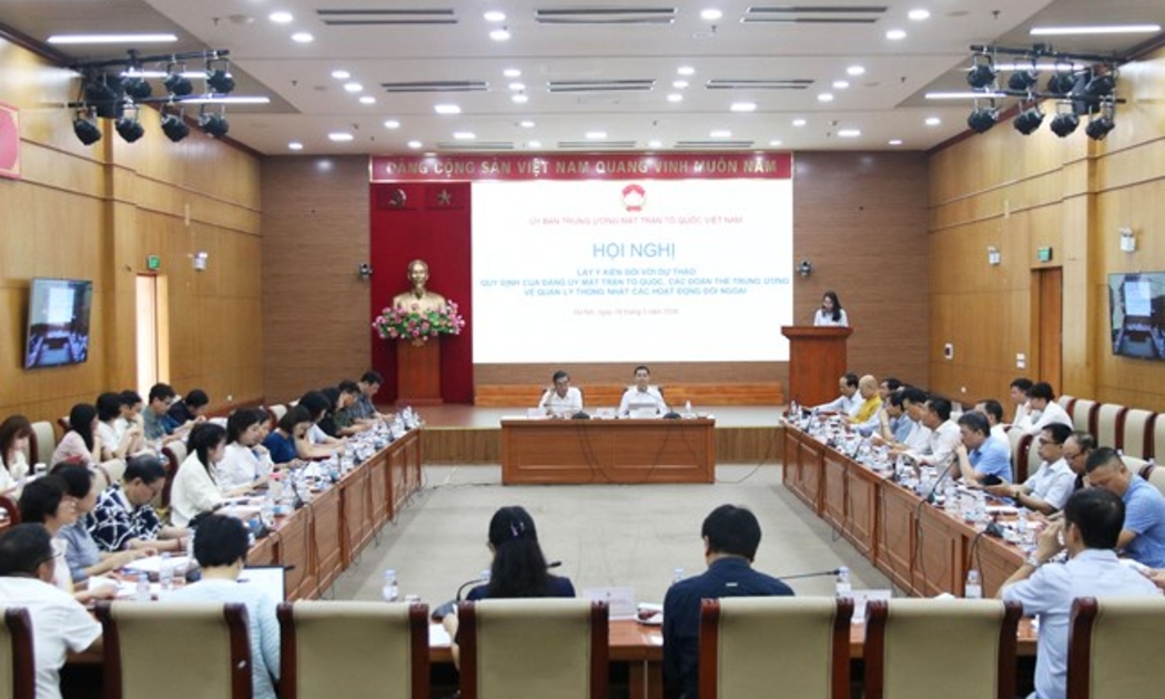 Mặt trận Tổ quốc Việt Nam: Tiếp tục hoàn thiện quản lý thống nhất các hoạt động đối ngoại