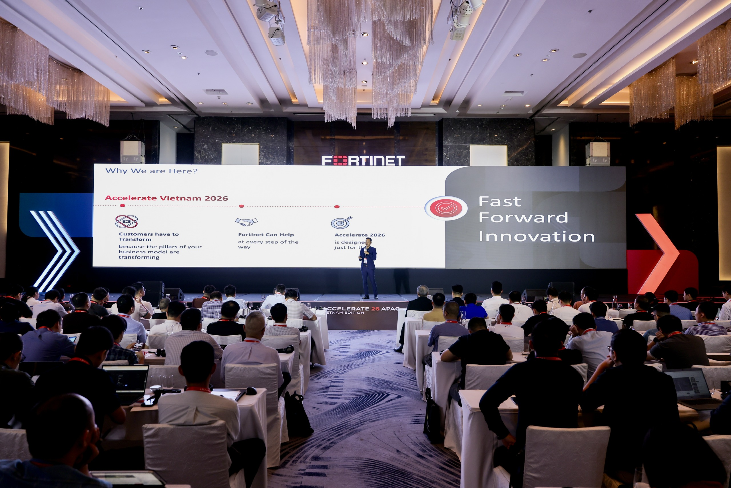 ACCELERATE là sự kiện thường niên được Fortinet tổ chức trên phạm vi toàn cầu, ở các thị trường lớn và trọng điểm.