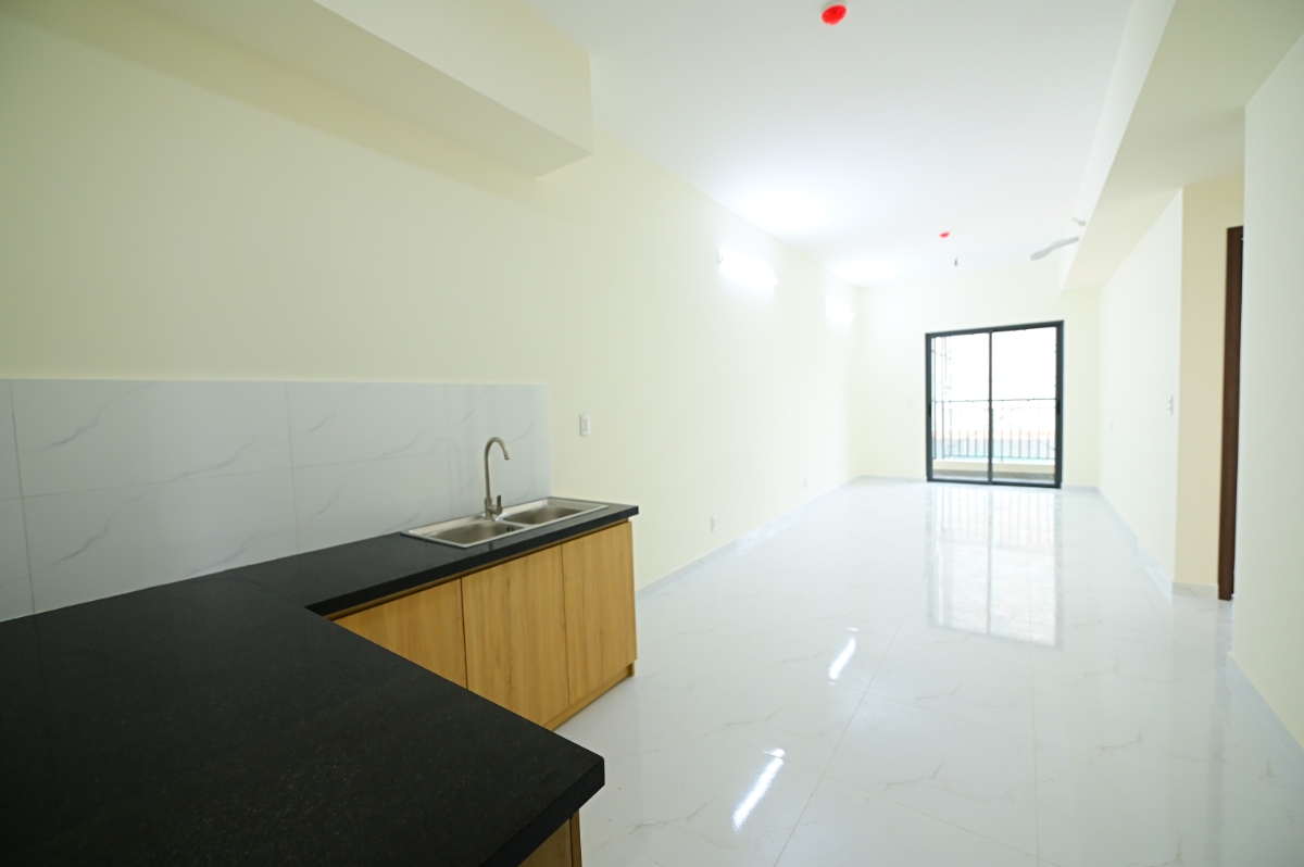 Nhà ở xã hội LA Home được bàn giao với nội thất hoàn thiện cơ bản. Ảnh dự án.