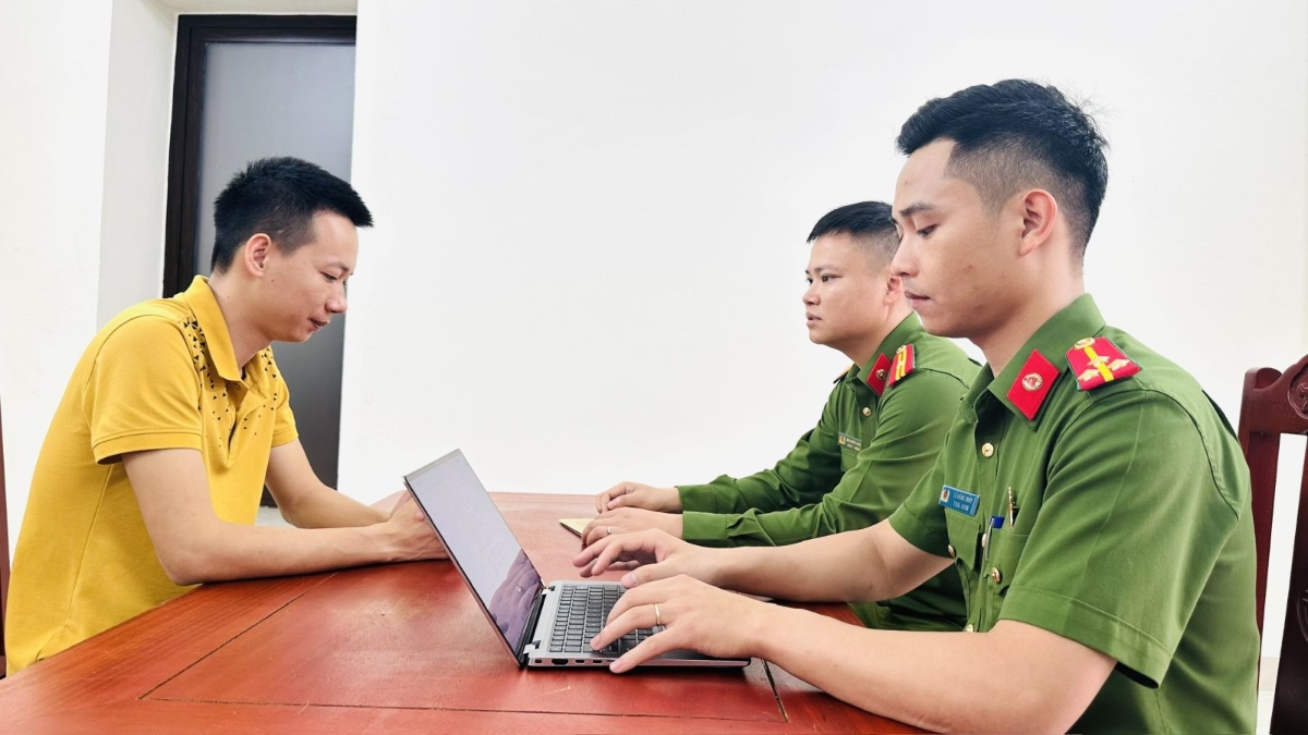 Đối tượng&nbsp;Vũ Hồng Dương. Ảnh: Công an tỉnh Thanh Hoá