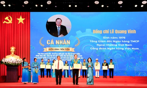 Tổng giám đốc Vietcombank vinh dự là cá nhân duy nhất ngành Ngân hàng được khen thưởng