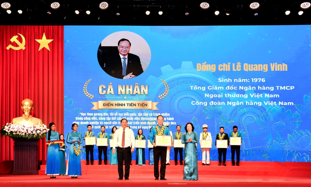 Tổng giám đốc Vietcombank vinh dự là cá nhân duy nhất ngành Ngân hàng được khen thưởng