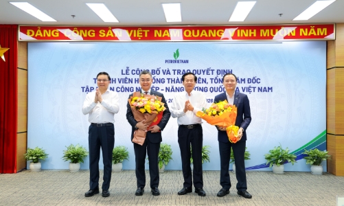 Ông Lê Mạnh Cường giữ chức Tổng Giám đốc Petrovietnam