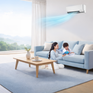 Không gian sống tiện nghi với điều hòa Daikin FTKM. Ảnh: Daikin.