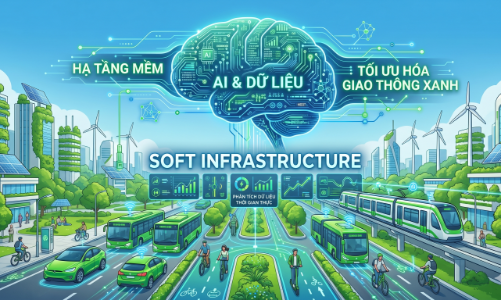 AI và dữ liệu được xem là “hạ tầng mềm” cho giao thông xanh