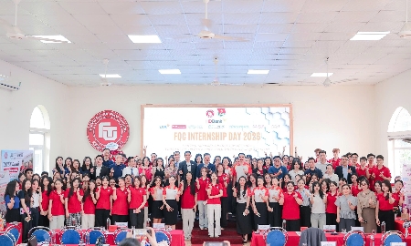 Sinh viên tham dự chương trình “FTU Quảng Ninh Campus Internship Day 2026”.