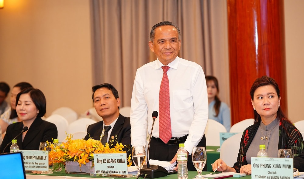 Ông Lê Hoàng Châu, Chủ tịch Hiệp hội Bất động sản TP. Hồ Chí Minh  (HoREA)