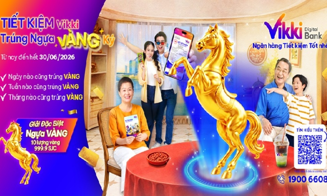 “Tiết kiệm Vikki - Trúng ngựa vàng ký”: Hàng trăm chỉ vàng đã tìm thấy chủ nhân
