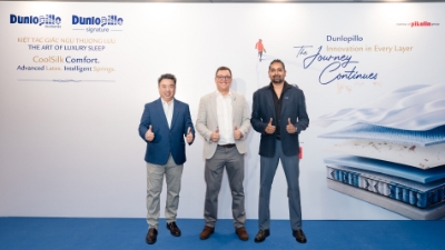 Dunlopillo Vietnam launches CoolSilk Comfort Collection for premium sleep and recovery