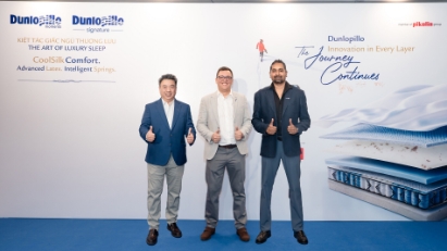 Dunlopillo Vietnam launches CoolSilk Comfort Collection for premium sleep and recovery