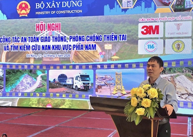Ông Hoàng Thế Tùng, Phó Vụ trưởng phụ trách Vụ Vận tải và An toàn giao thông, Bộ Xây dựng,Trưởng Ban tổ chức Hội nghị.