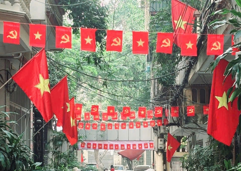 Một khu dân cư tại Hà Nội. Ảnh: Thu Hằng.