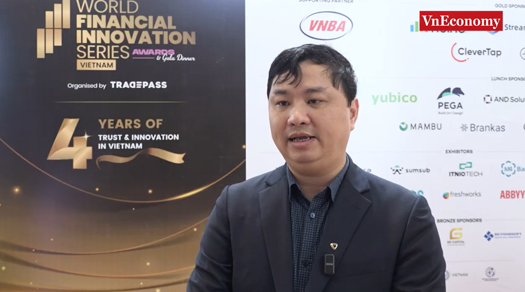 Ông Nguyễn Quang Huy, Giám đốc Trung tâm Kỹ thuật & Khoa học Dữ liệu của Vietcombank