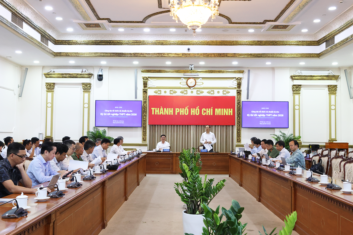 Toàn cảnh buổi làm việc - Ảnh: Cổng thông tin điện tử TP. Hồ Chí Minh