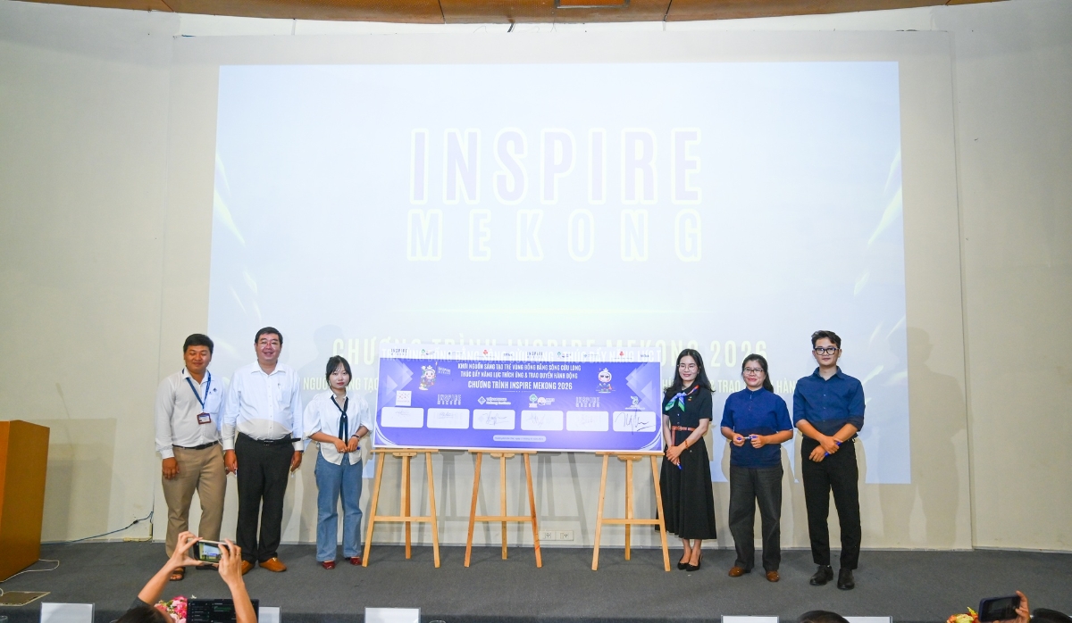Nghi thức công bố khởi động chương trình&nbsp;INSPIRE Mekong 2026&nbsp;