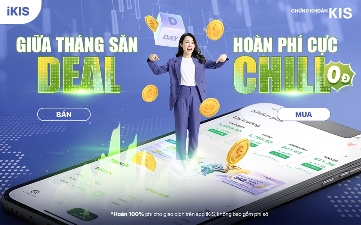 Trước đó, KIS từng triển khai hoàn phí vào ngày 15 hàng tháng.