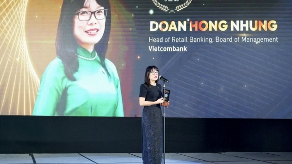 Giám đốc Khối Bán lẻ Vietcombank nhận vinh danh tại WFIS 2026 với những dấu ấn chuyển đổi số bán lẻ