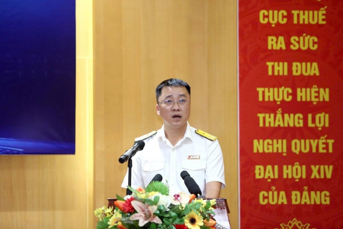 Ông Nguyễn Đức Huy, Phó Trưởng ban Ban Nghiệp vụ thuế (Cục Thuế)&nbsp;