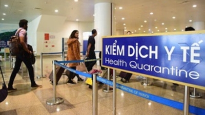 Health declaration notice for Vietnam-bound travellers