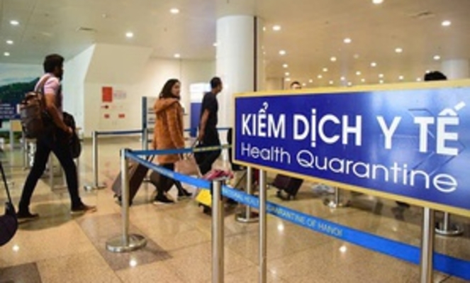 Health declaration notice for Vietnam-bound travellers