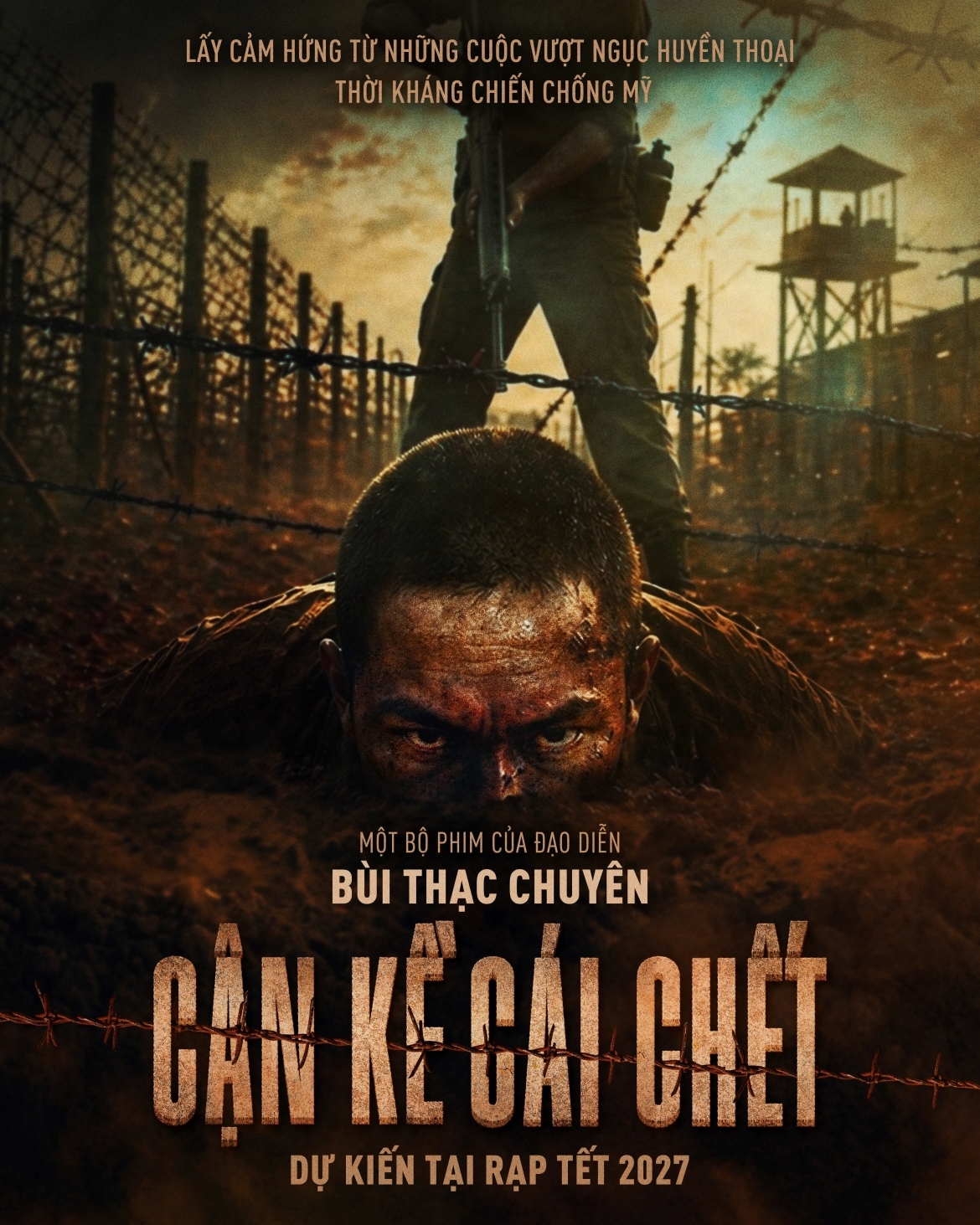 Dự án điện ảnh “Cận kề cái chết” vừa chính thức được công bố, đánh dấu sự trở lại của đạo diễn Bùi Thạc Chuyên với dòng phim chiến tranh – lịch sử.