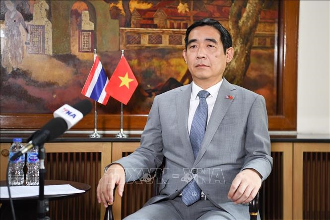 Đại sứ Việt Nam tại Thái Lan Phạm Việt Hùng.  Ảnh: TTXVN