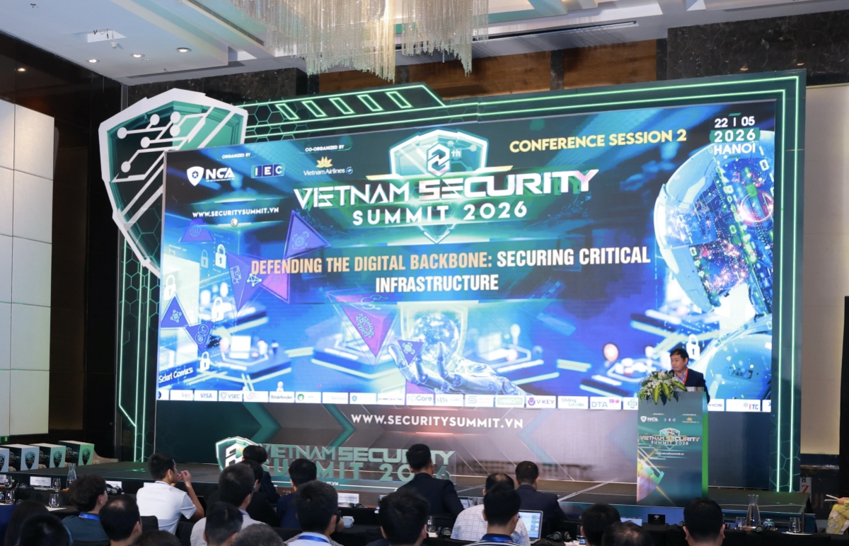Hội nghị Vietnam Secủity Summit 2026. Ảnh: IEC