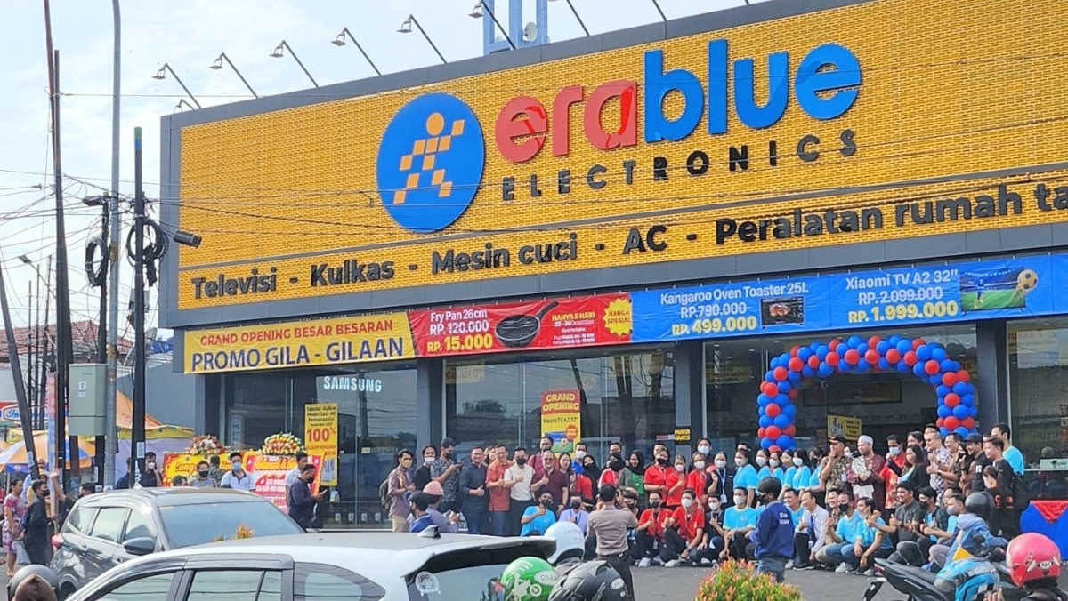 Chuỗi EraBlue tại Indonesia chứng minh năng lực nhân bản mô hình thành công của Điện Máy Xanh tại thị trường quốc tế đầy tiềm năng.