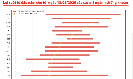 Nhiều cổ phiếu chứng khoán tăng 50% từ đầu năm, động lực còn không?
