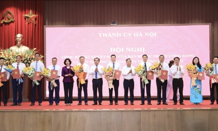 Thành ủy Hà Nội kiện toàn nhân sự nhiệm kỳ 2025-2030