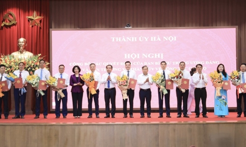 Thành ủy Hà Nội kiện toàn nhân sự nhiệm kỳ 2025-2030