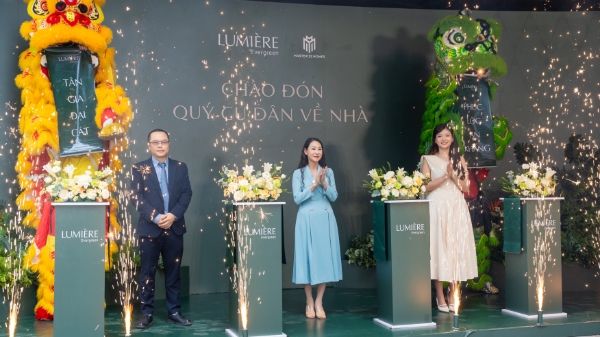 Masterise Homes chính thức bàn giao dự án LUMIÈRE Evergreen: Dấu ấn đầu tiên của LUMIÈRE series tại Hà Nội