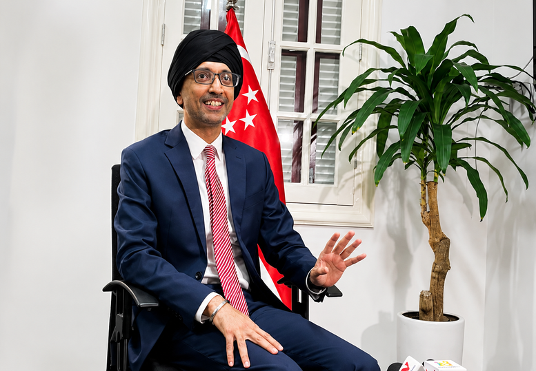 Đại sứ Đặc mệnh toàn quyền Singapore tại Việt Nam Rajpal Sing - Ảnh: VGP