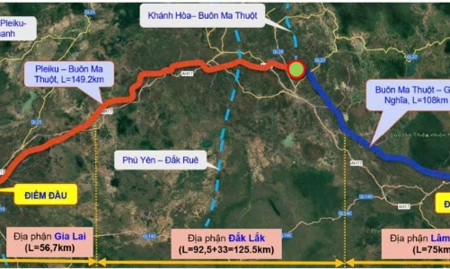 Pleiku – Buon Ma Thuot – Gia Nghia Expressway to be completed before 2030