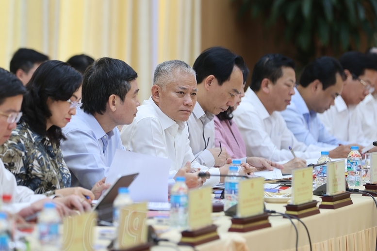 Các đại biểu dự cuộc làm việc - Ảnh: VGP