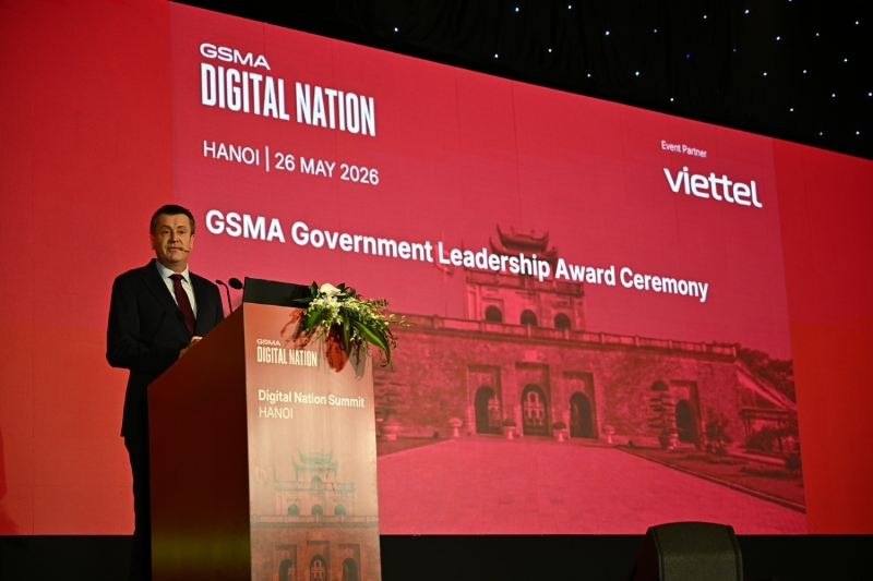 Vietnam receives GSMA Government Leadership Award for digital transformation