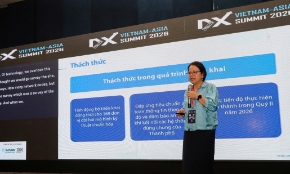 Bà Võ Thị Trung Trinh, Giám đốc Trung tâm Chuyển đổi Số TP. Hồ Chí Minh