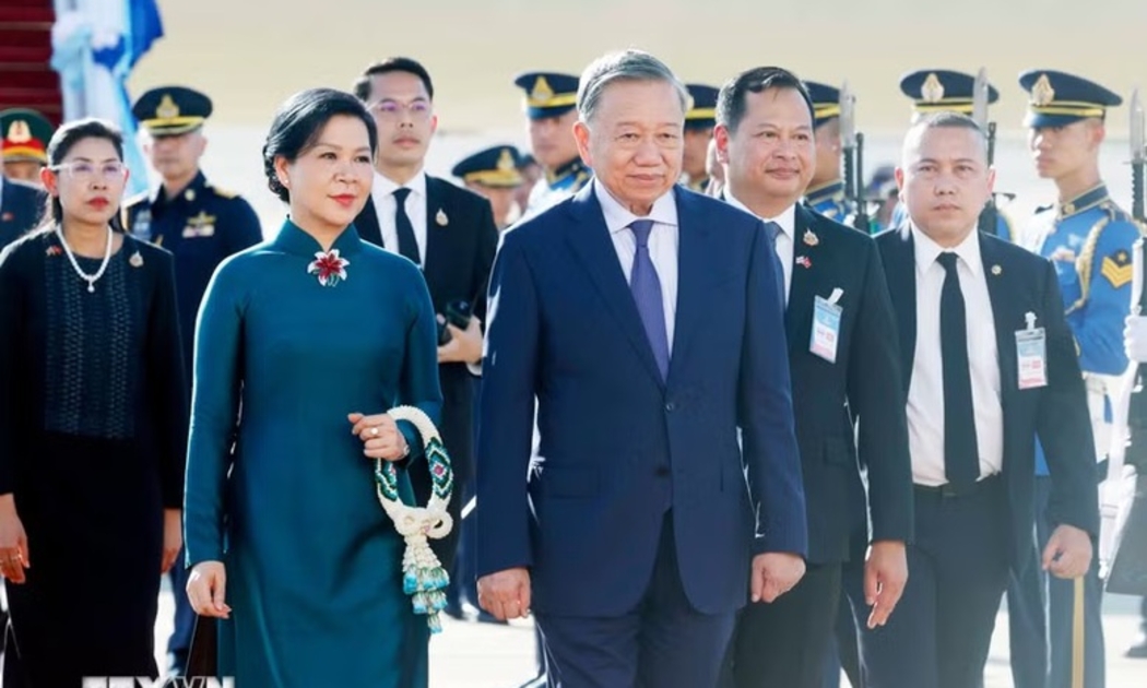 Tổng Bí thư, Chủ tịch nước Tô Lâm đến Bangkok tiếp tục chuyến thăm chính thức Thái Lan