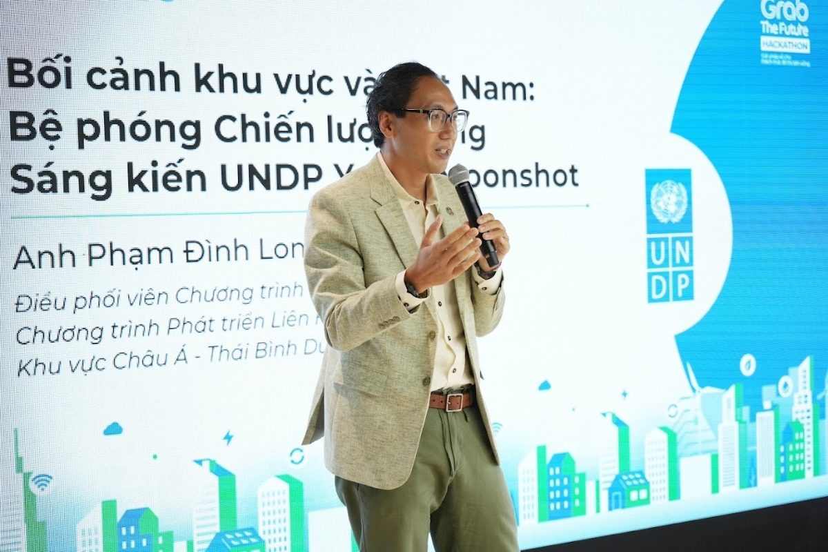 Ông Phạm Đình Long, Điều phối viên khu vực về Khởi nghiệp và Đổi mới sáng tạo Thanh niên, UNDP khu vực châu Á Thái Bình Dương