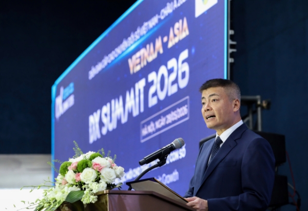 Ông Ngô Diên Hy, Phó Chủ tịch VINASA, Phó Tổng Giám đốc Tập đoàn Bưu chính Viễn thông Việt Nam (VNPT) - Ảnh: Việt Dũng.