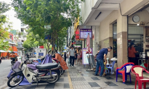TP. Hồ Chí Minh thí điểm phần mềm quản lý sử dụng tạm lòng đường, vỉa hè
