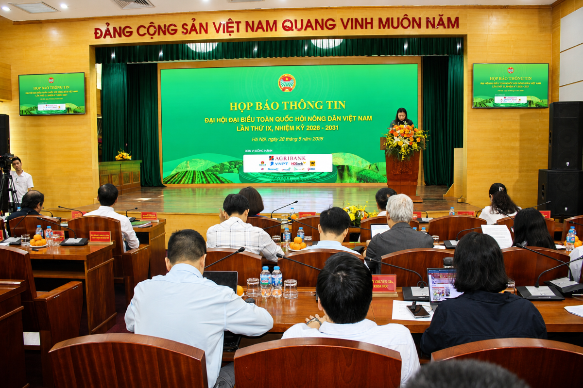 Quang cảnh họp báo Ảnh: Chu Khôi.