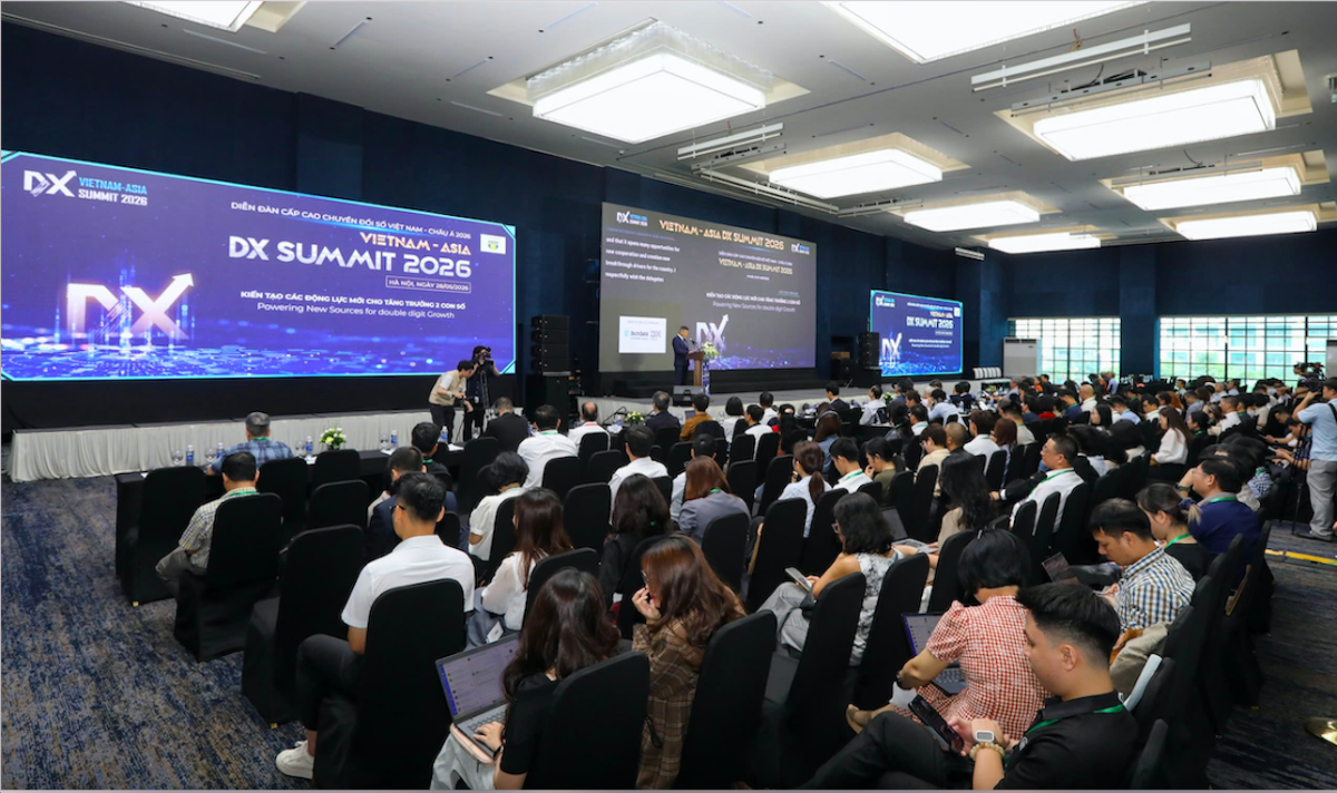 Diễn đàn Cấp cao Chuyển đổi số Việt Nam - Châu Á 2026 (Vietnam - Asia DX Summit 2026) quy tụ hơn 2.000 đại biểu đến từ 12 nền kinh tế, và 18 tỉnh, thành phố của Việt Nam - Ảnh: Việt Dũng.