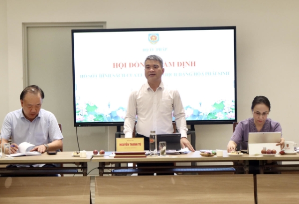 Thứ trưởng Bộ Tư pháp Nguyễn Thanh Tú phát biểu kết luận. Ảnh: MOJ.