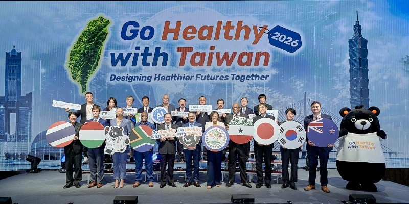Chiến dịch "Go Healthy with Taiwan 2026" chính thức được khởi động với mục tiêu kêu gọi thế nhau cùng nhau kiến tạo một tương lai khỏe mạnh hơn.