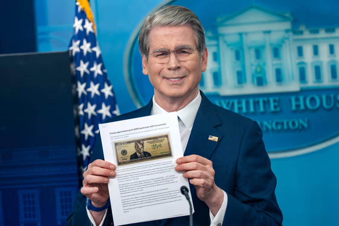 Bộ trưởng Tài chính Mỹ Scott Bessent - Ảnh: Getty Images